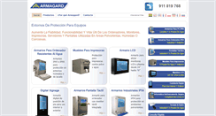 Desktop Screenshot of es.armagard.com